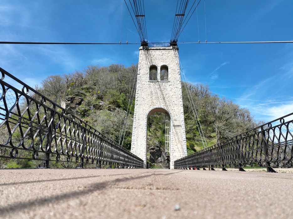 vue partielle du viaduc côté Lapleau