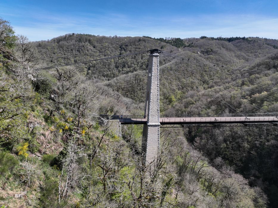 vue partielle du viaduc côté Lapleau