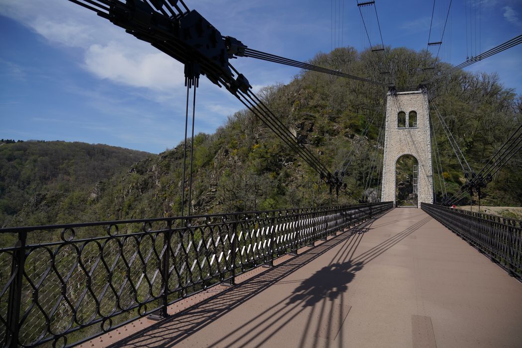 vue partielle du viaduc côté Lapleau