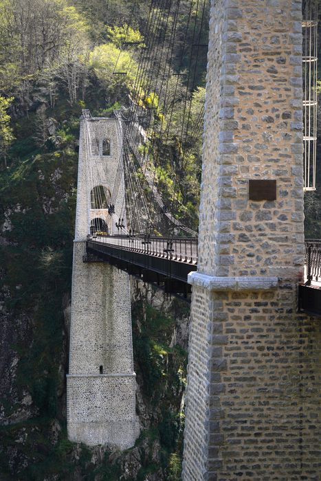 vue partielle du viaduc depuis l’Ouest