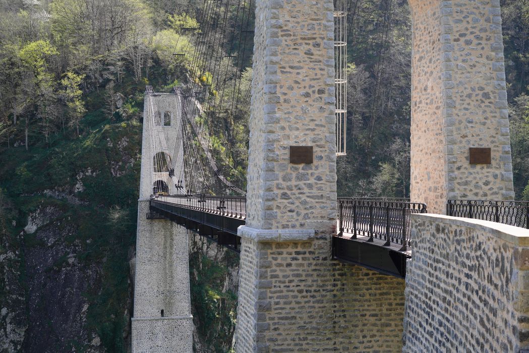 vue partielle du viaduc depuis l’Ouest