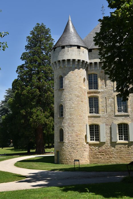 vue sud-ouest du château