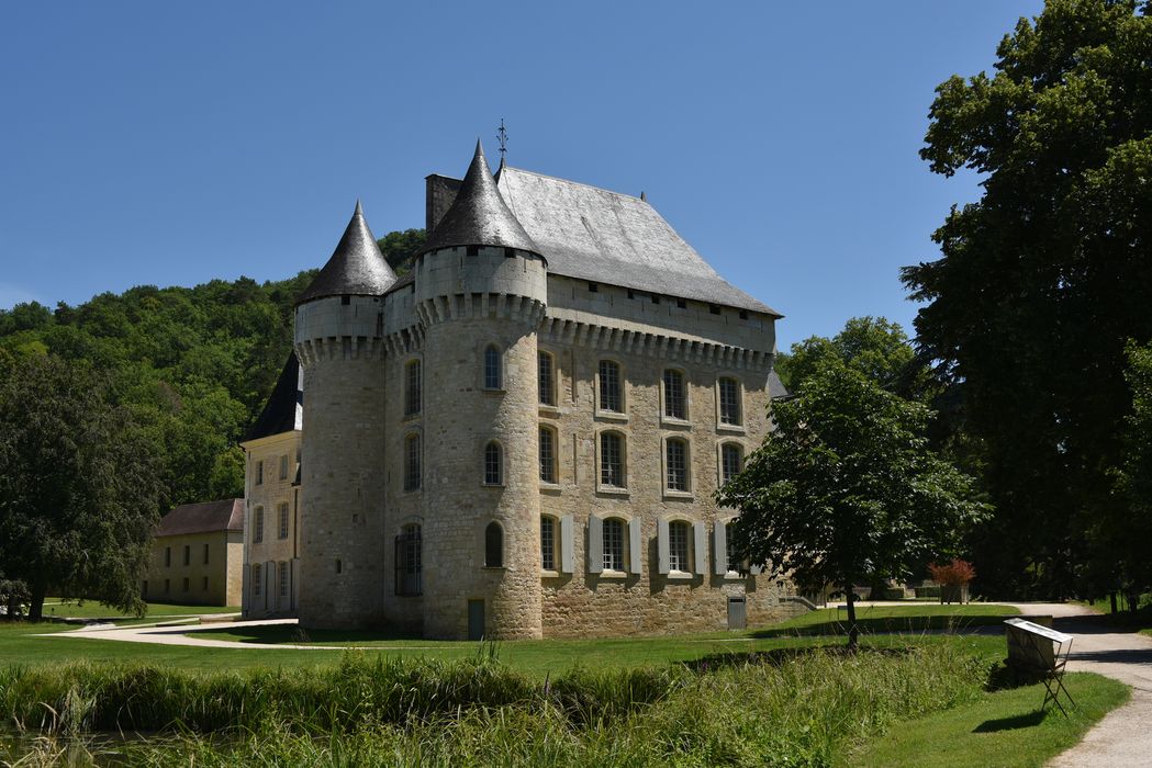 vue sud-ouest du château