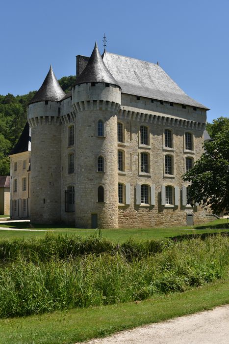 vue sud-ouest du château