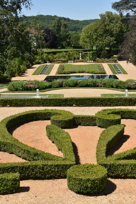 parterre (art topiaire), broderies
