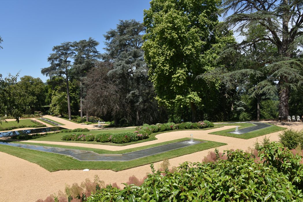 jeux d’eau, parterre