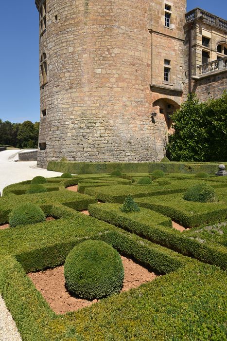 parterre (art topiaire), broderies, détail