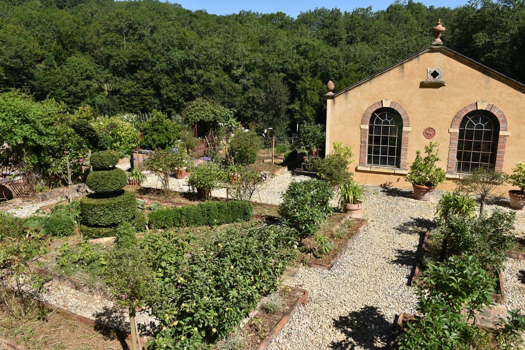 broderies (art topiaire), parterre