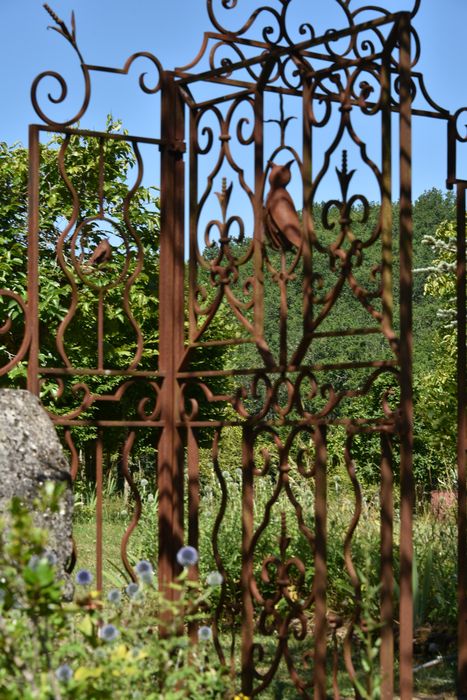 portail en fer forgé