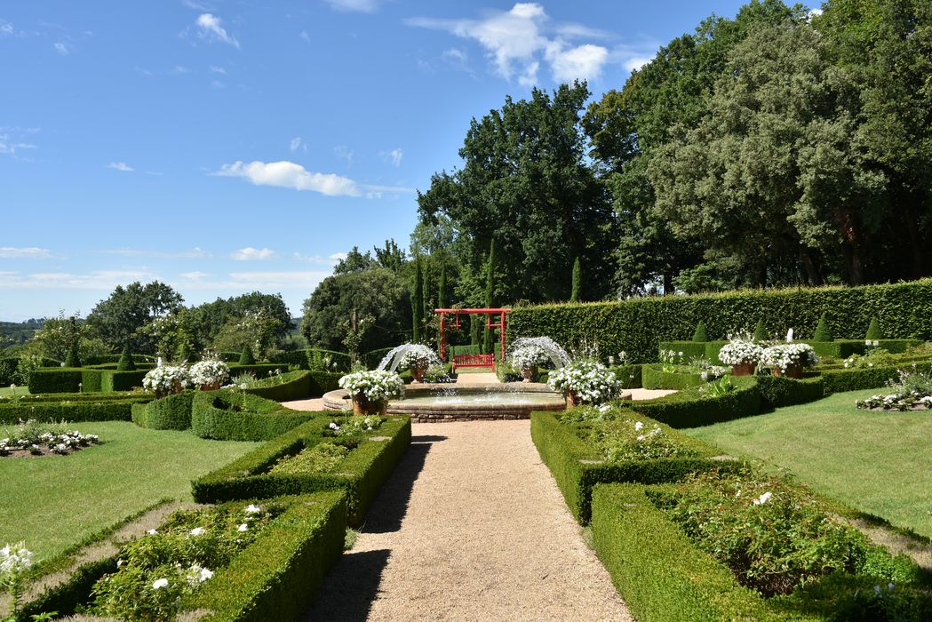 chemin, bordures (art topiaire)