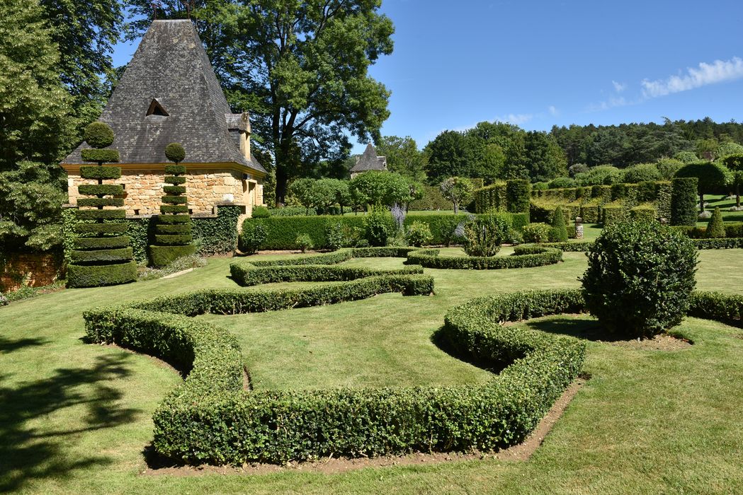 parterre et bordures (art topiaire)