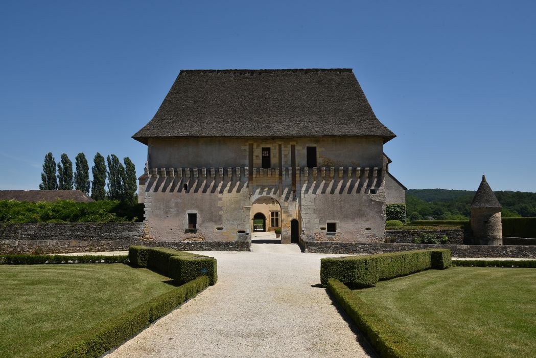 entrée du château