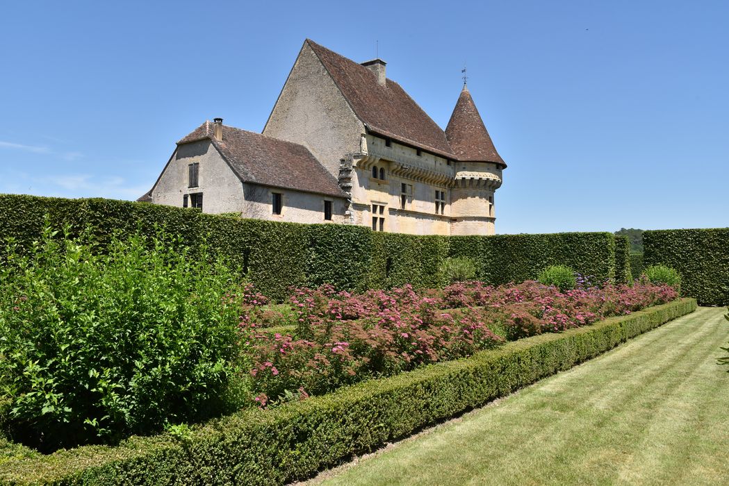 broderies (art topiaire), massif fleuri