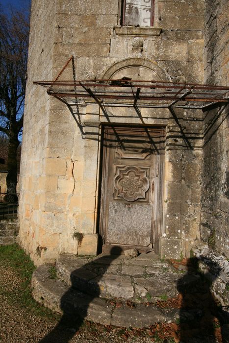 façade sud-ouest, porte d’accès
