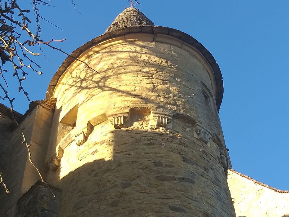 tour nord-est, vue partielle