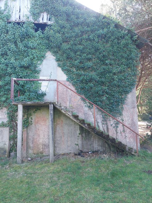 pignon nord, vue partielle