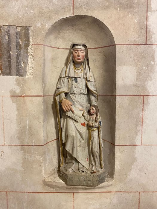 groupe sculpté : sainte Anne et Vierge, ou l'Education de la Vierge