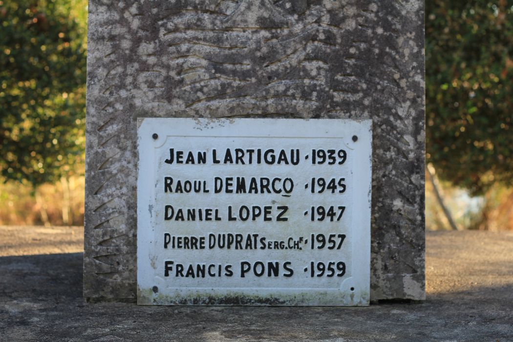 détail du monument