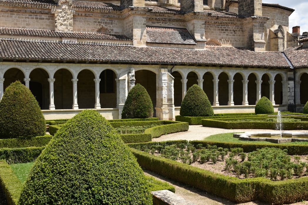 parterre (art topiaire), façade Sud-Ouest