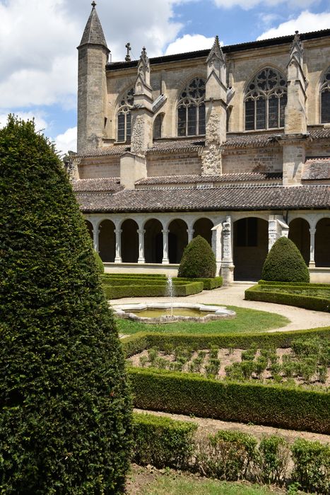 parterre (art topiaire), façade Sud-Ouest