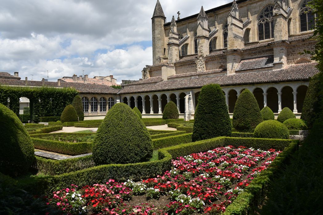 parterre (art topiaire), façade Sud-Ouest