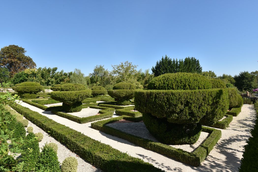 parterre, bordures (art topiaire)