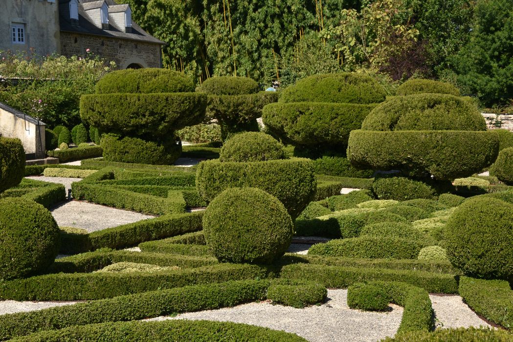 parterre, bordures (art topiaire)