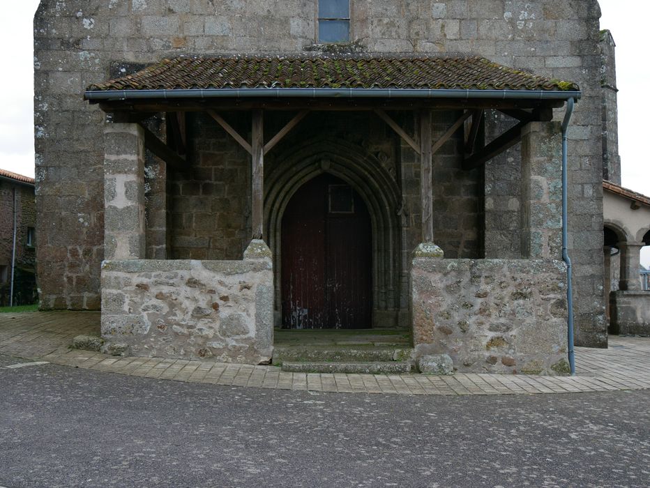 porche d’accès ouest