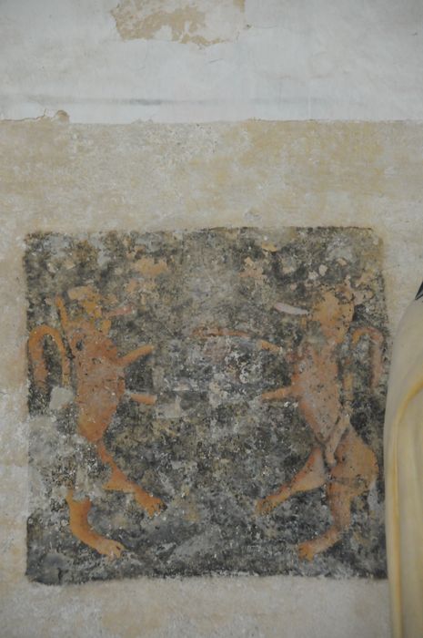 peinture monumentale (litre seigneuriale), détail