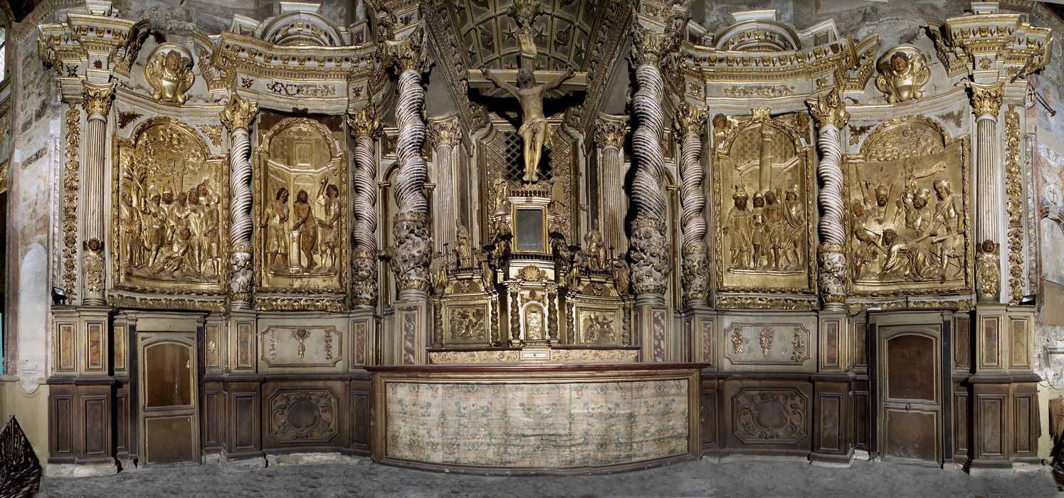 Retable du maître-autel, vue générale