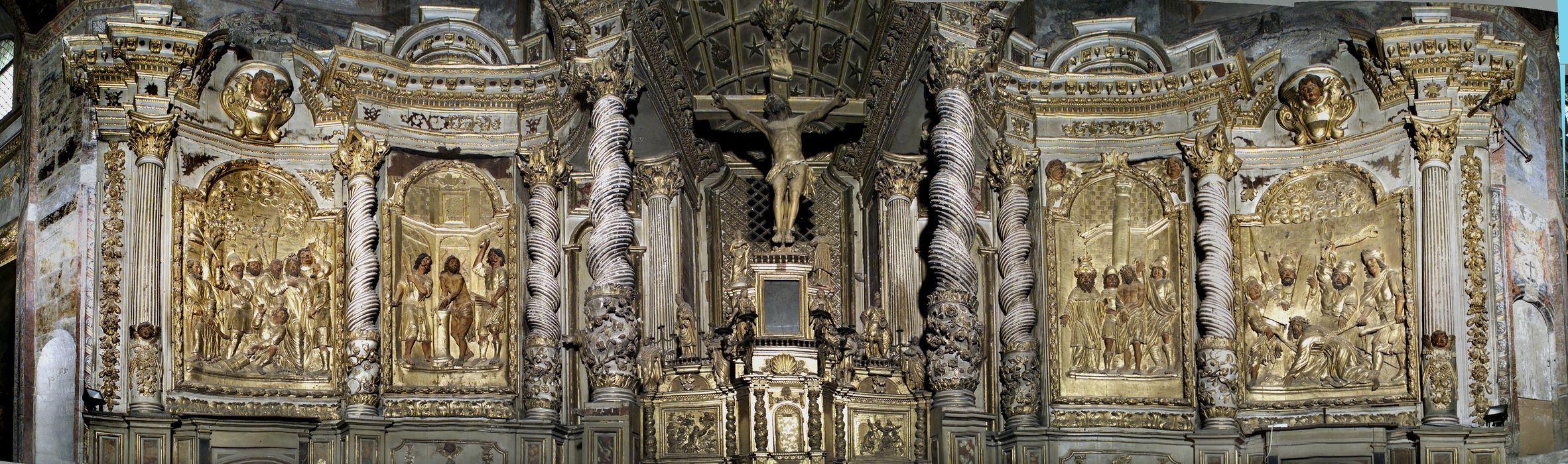 Retable du maître-autel, vue générale