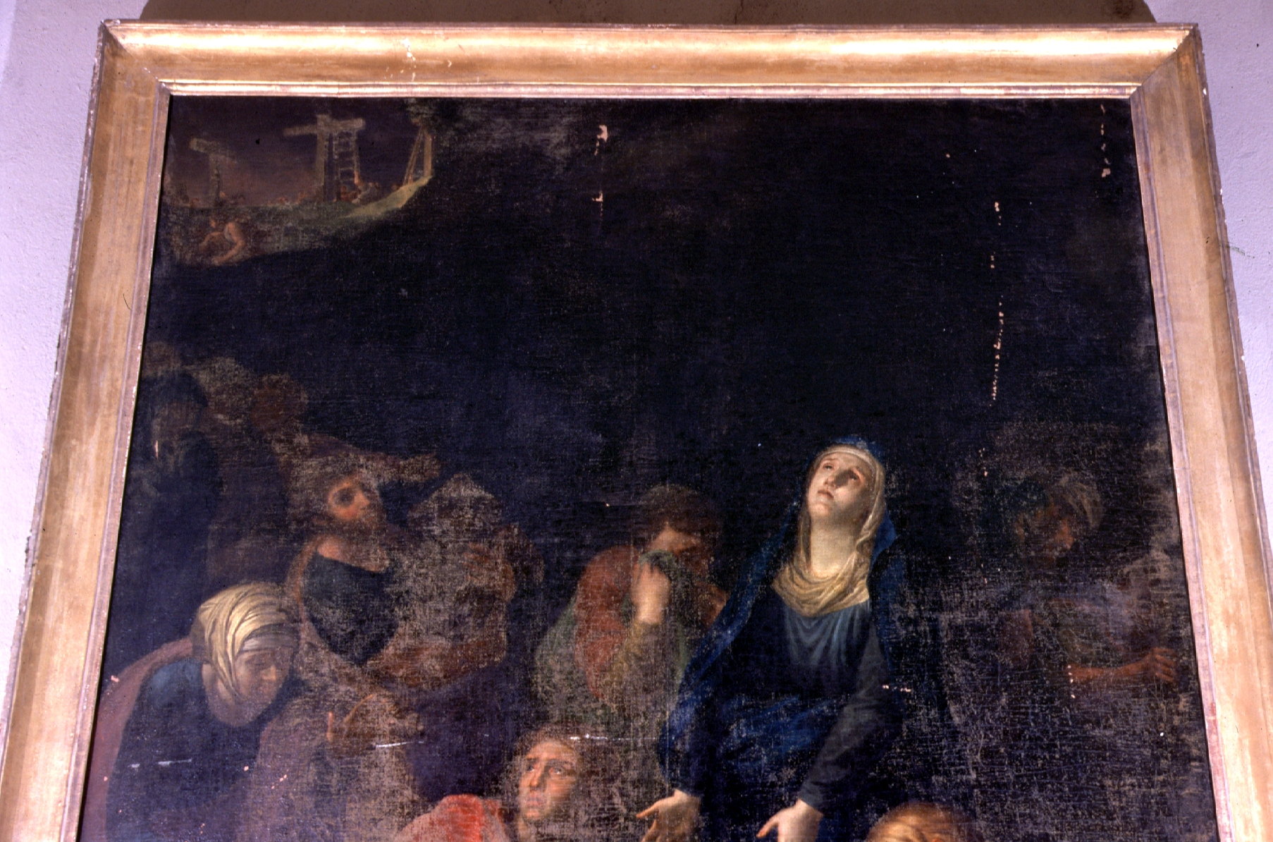 tableau : la Déploration du Christ mort - © Ministère de la Culture (France), Direction Régionale des Affaires Culturelles d'Occitanie, tous droits réservés