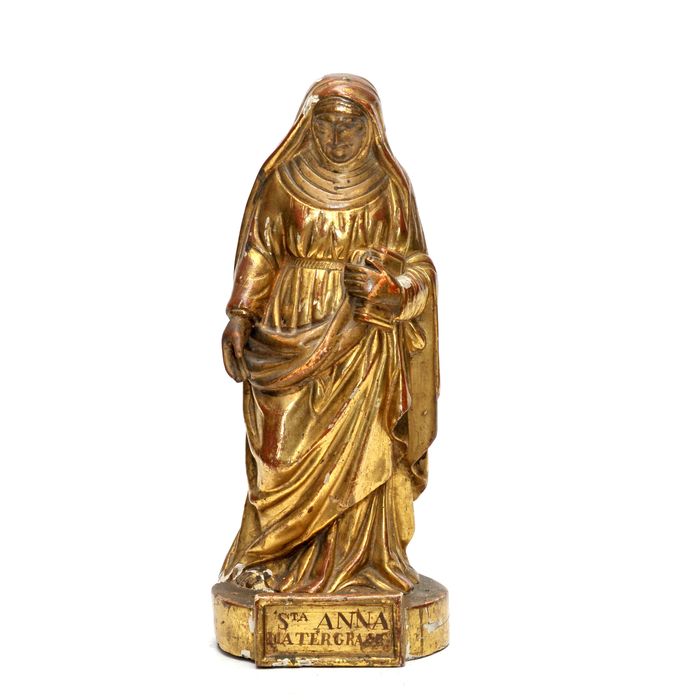 statue n°3 (statuette) : Sainte Anne