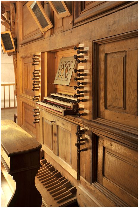 Orgue de tribune : partie instrumentale de l'orgue