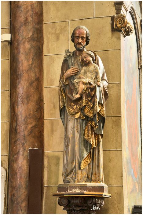 statue : Saint Joseph et l'Enfant