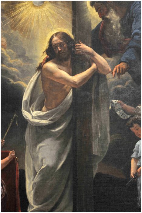 tableau : La mission de Jésus-Christ, vue partielle