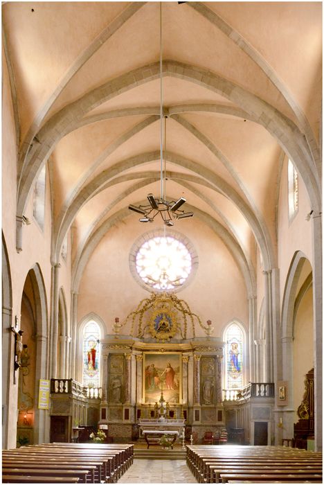 Eglise (ancienne cathédrale) : Nef, vue générale