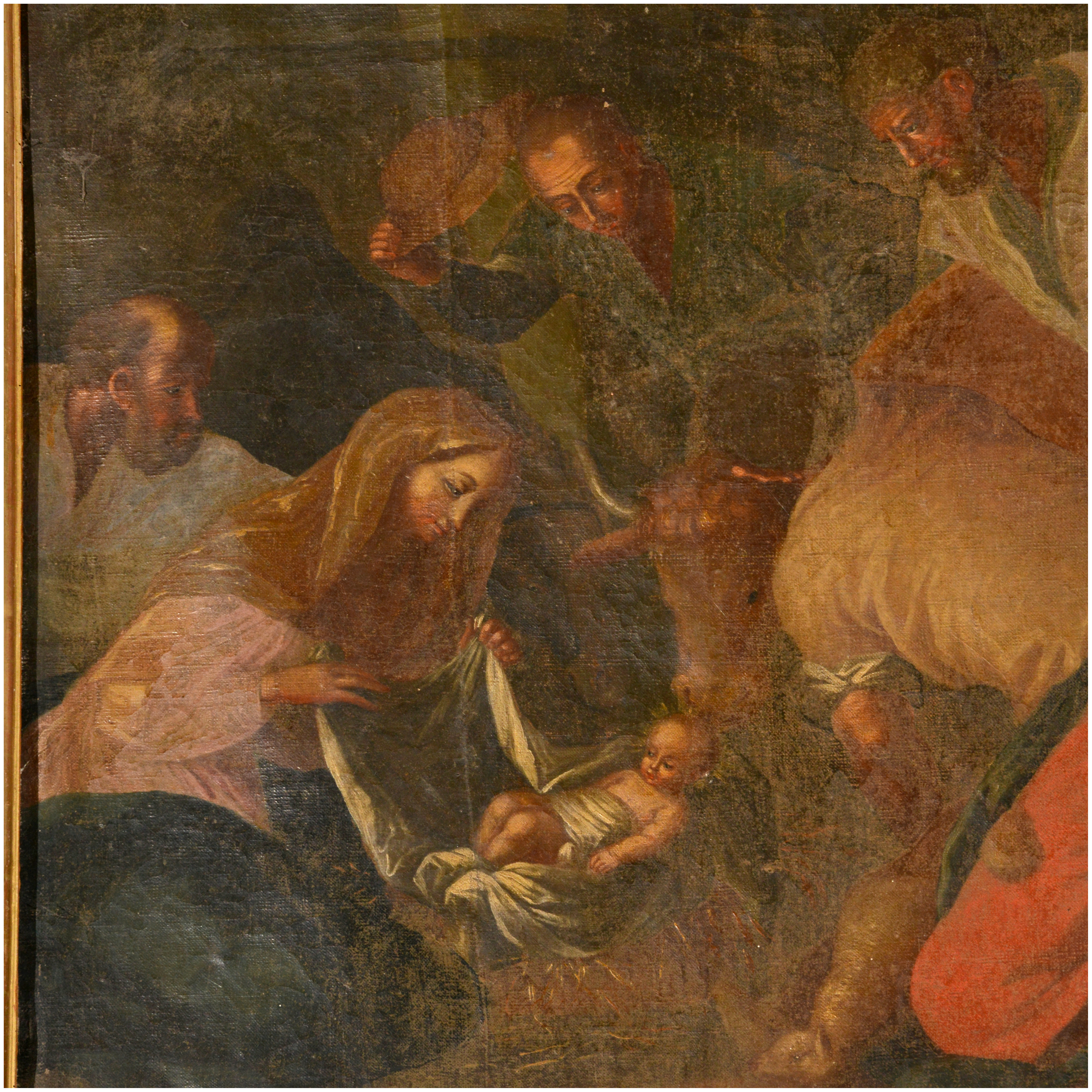 tableau : Adoration des bergers