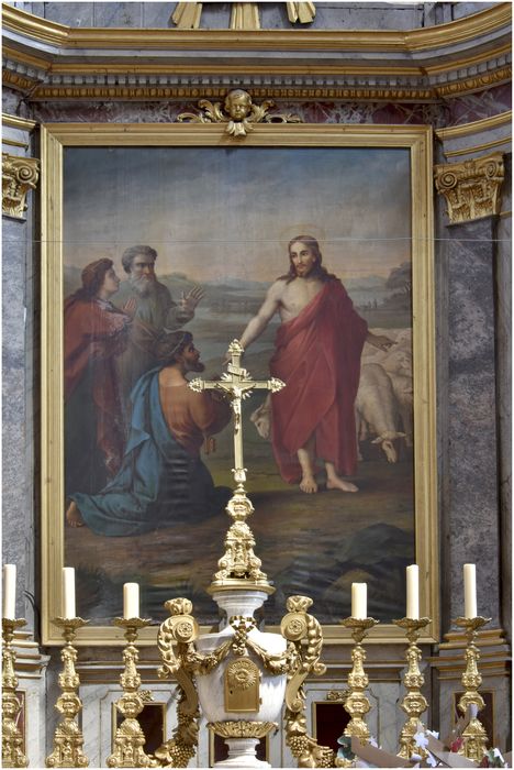 tableau : Le Christ prêchant