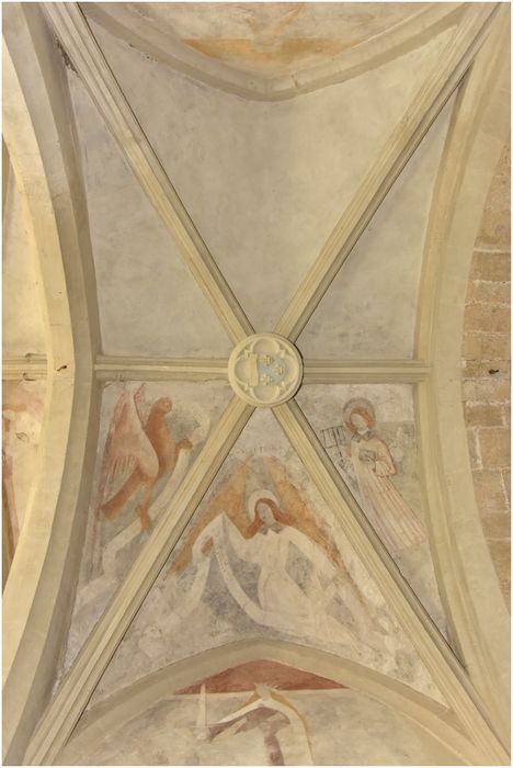 chapelle seigneuriale, peinture monumentale