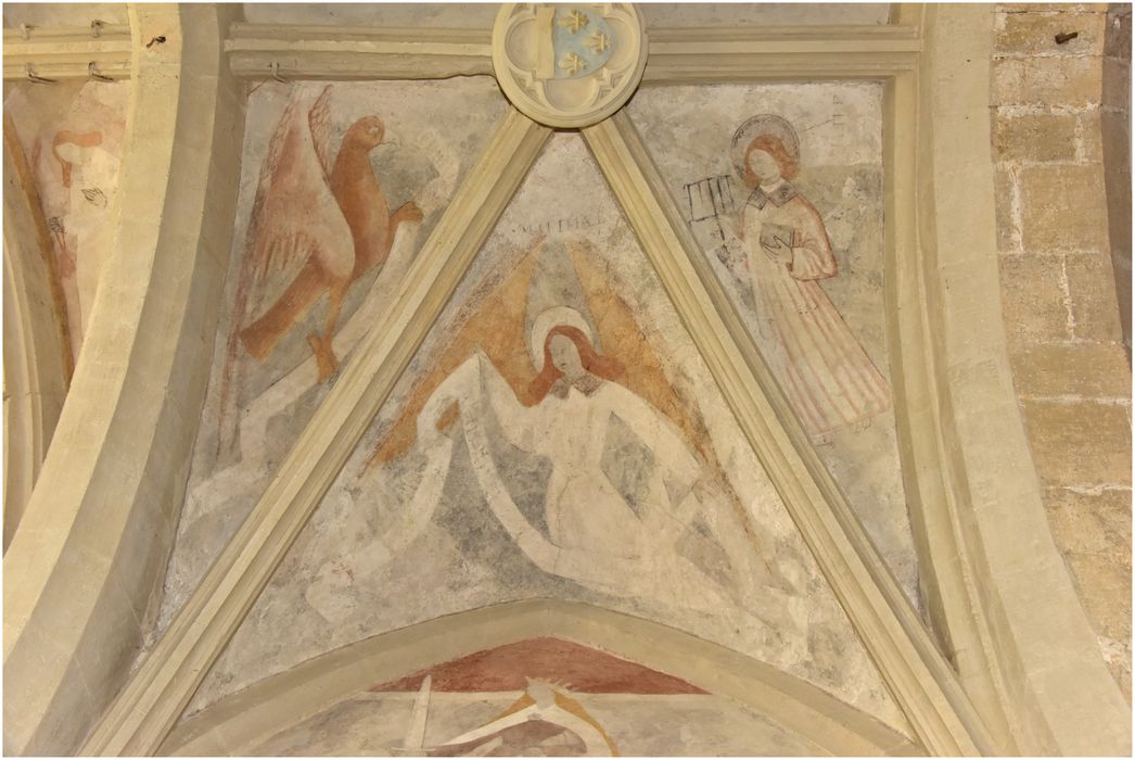 chapelle seigneuriale, peinture monumentale