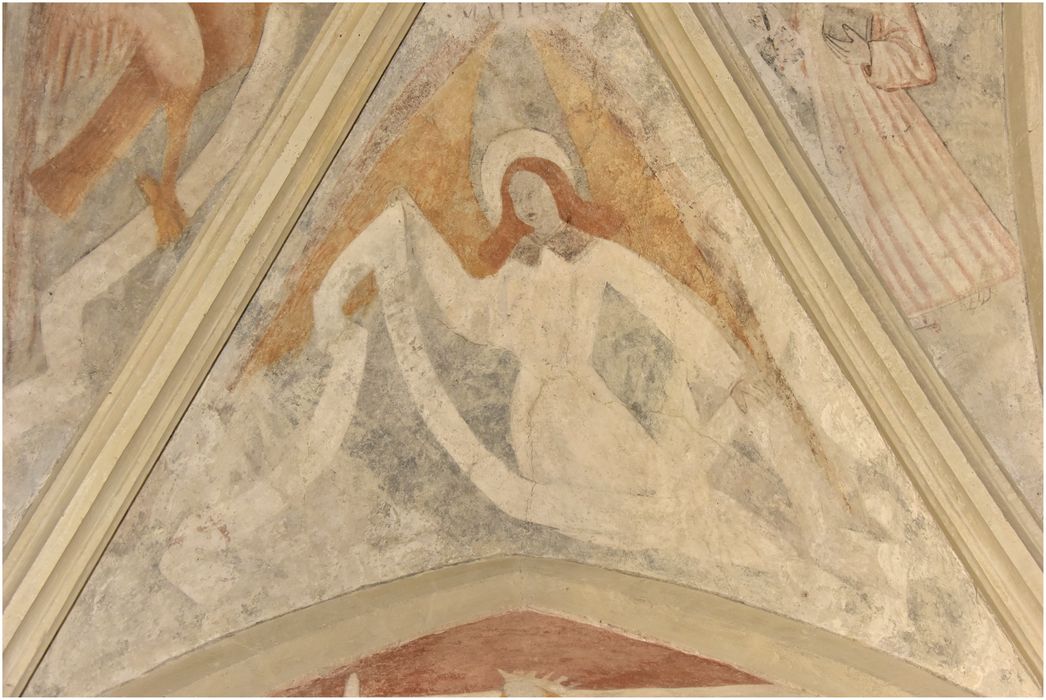 chapelle seigneuriale, peinture monumentale