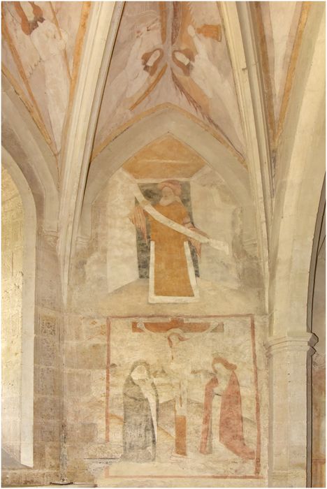 chapelle seigneuriale, peinture monumentale