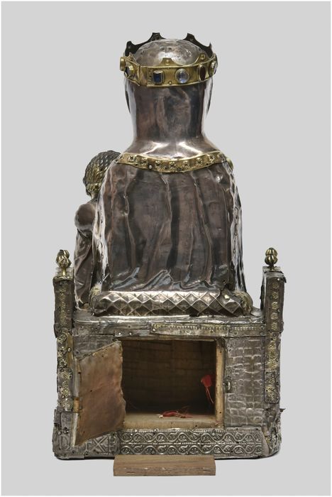 statue : Vierge à l'Enfant assise