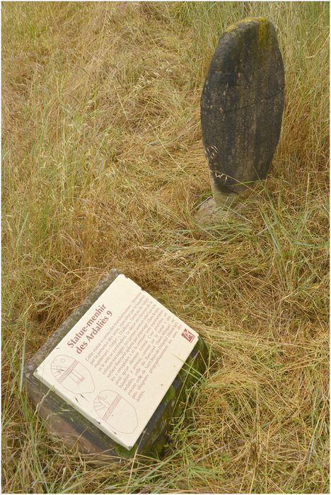 statue-menhir des Ardaliès 9 - © Ministère de la Culture (France), Direction Régionale des Affaires Culturelles d'Occitanie, tous droits réservés