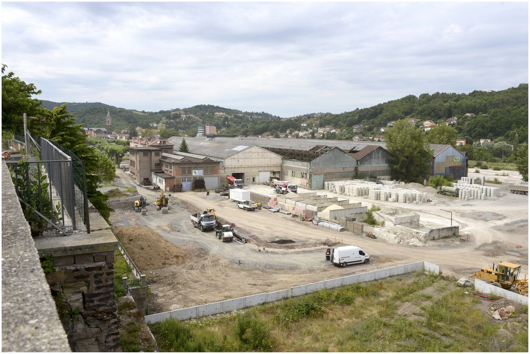 Bâtiment des soufflantes et l’ensemble de ses installations techniques : Vue générale du site