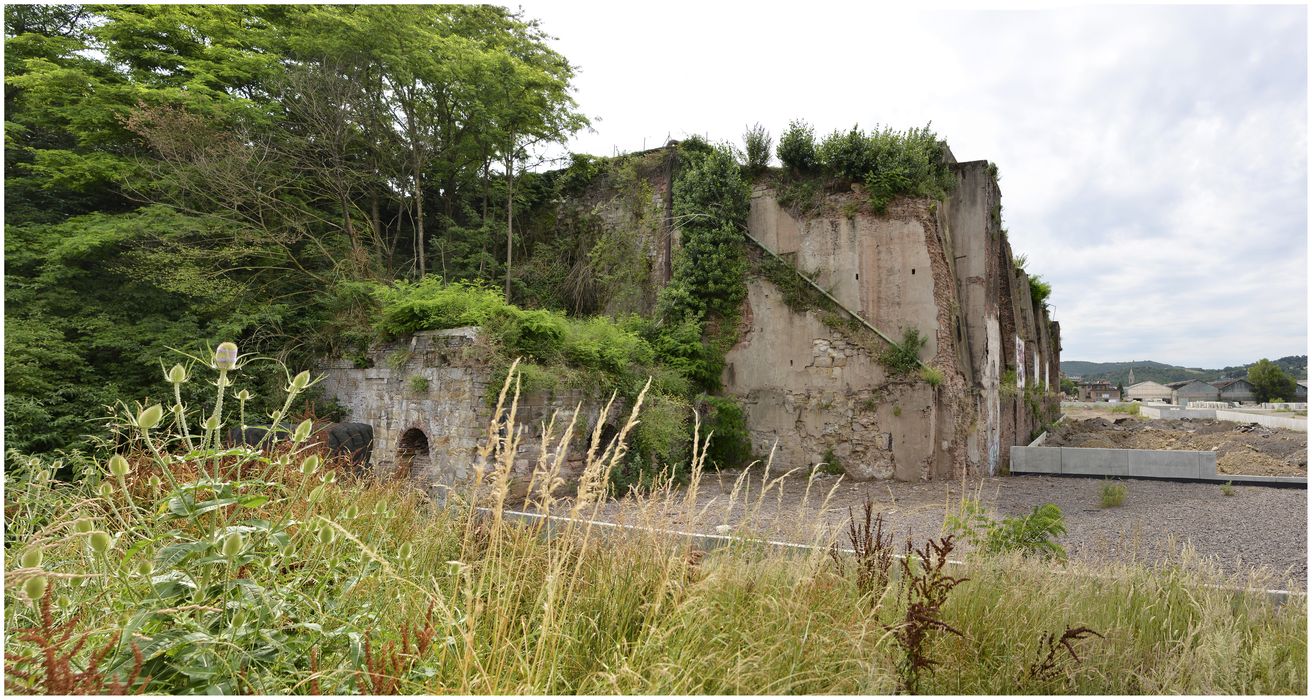 Bâtiment des soufflantes, vue partielle