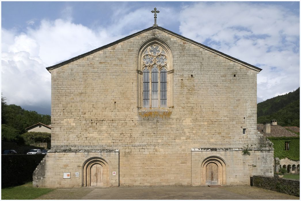 Façade occidentale, vue générale