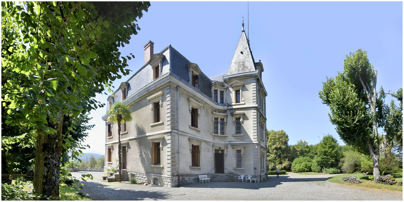 terrasse, façades sud et est