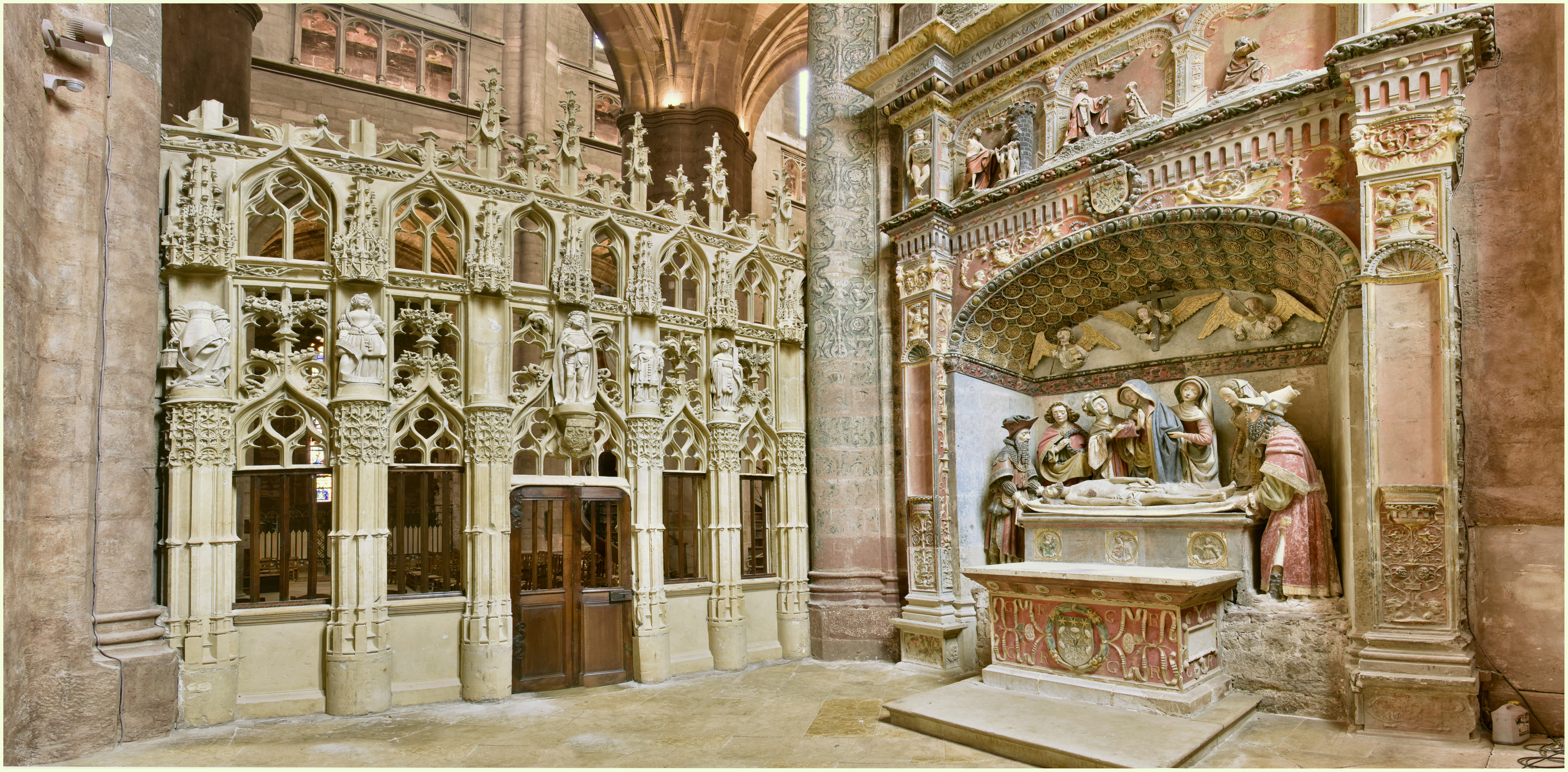 clôture de choeur, clôture de chapelle